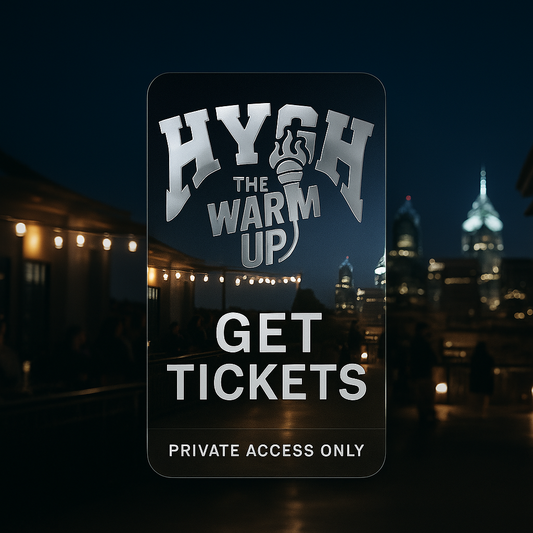 The Warm-Up Private Rooftop Experience Oct 29, 2025 (Downtown Philadelphia)