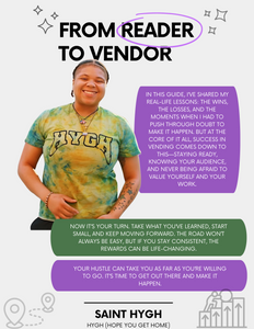 SO YOU WANT TO BE A VENDOR?